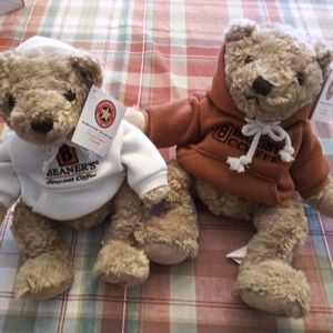 Biggby Coffee Teddy Bears NWT